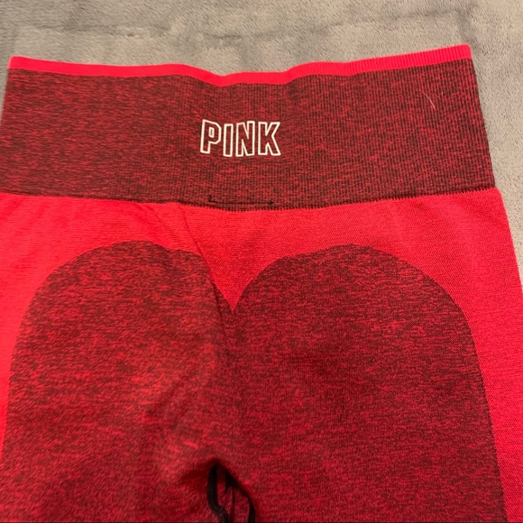 PINK SEAMLESS LEGGINGS - Picture 3 of 4